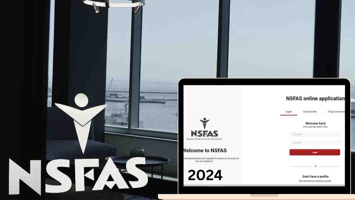 student checking NSFAS status