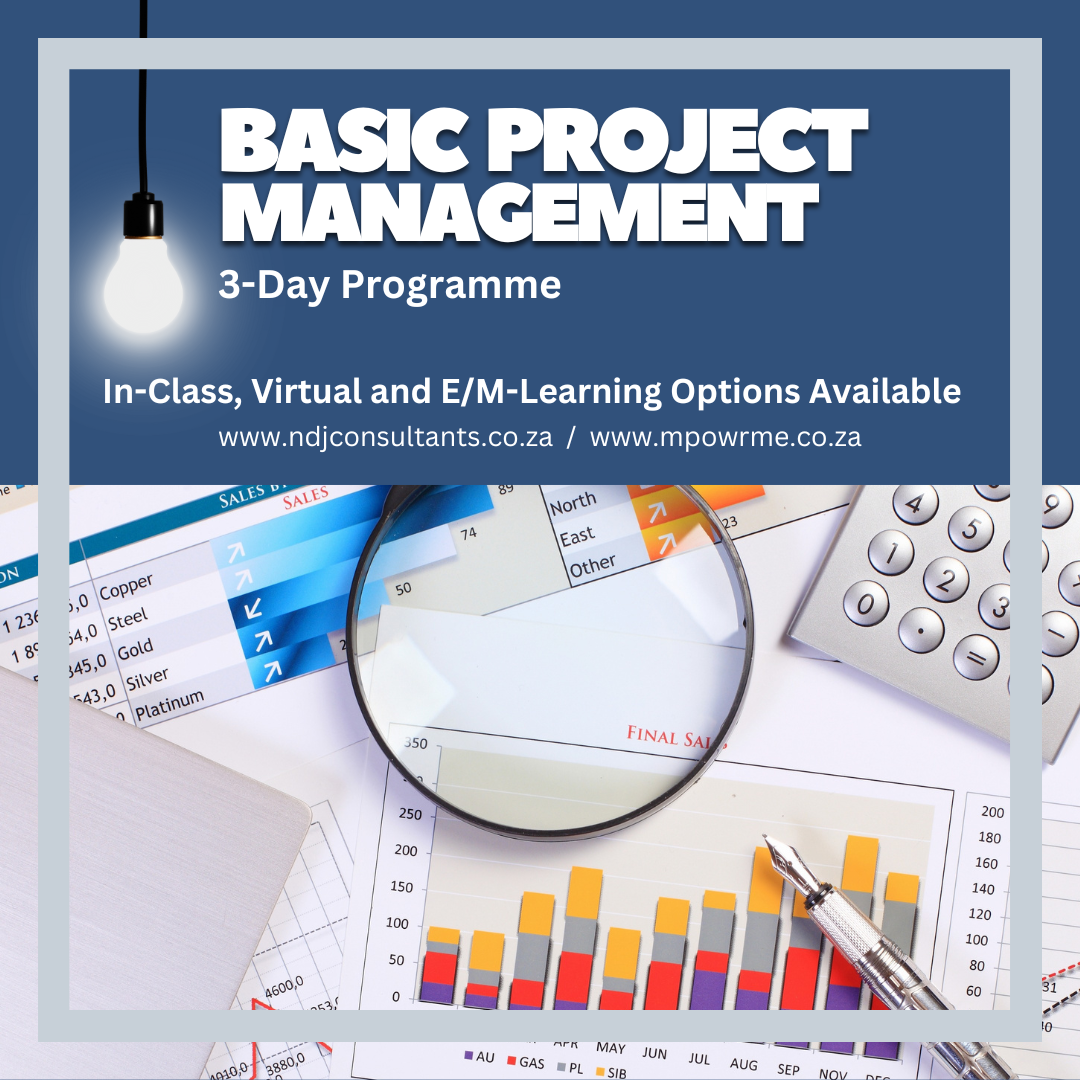 By using proven planning and controlling Project Management methods, you can define and achieve agreed goals and co-ordinate multiple resources within time and budget.