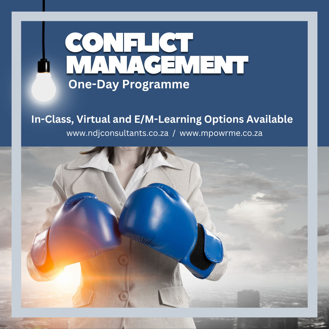 This programme will provide learners with a number of 'tools' to use when dealing with conflict.