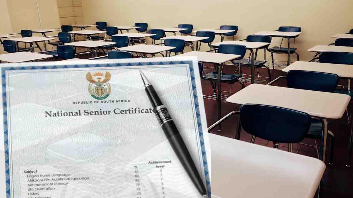 Matric certificate