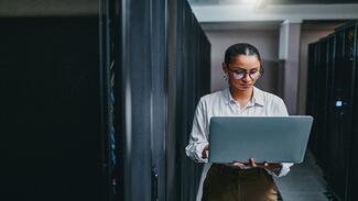 A youth employed in South Africa's Digital and GBS sector. 