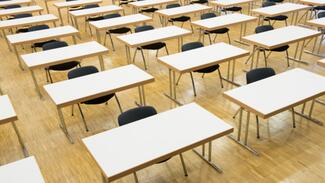 A matric exam venue.