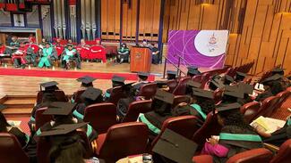 Unisa students receive their qualifications at graduation ceremony