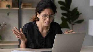 Woman distraught over a job scam