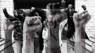Students protesting