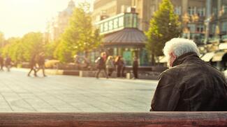 man preparing for retirement 