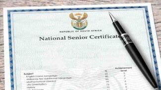 matric certificate