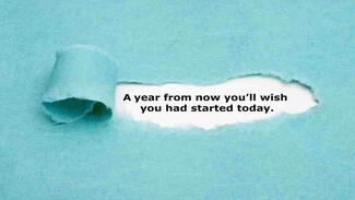 quote about starting today